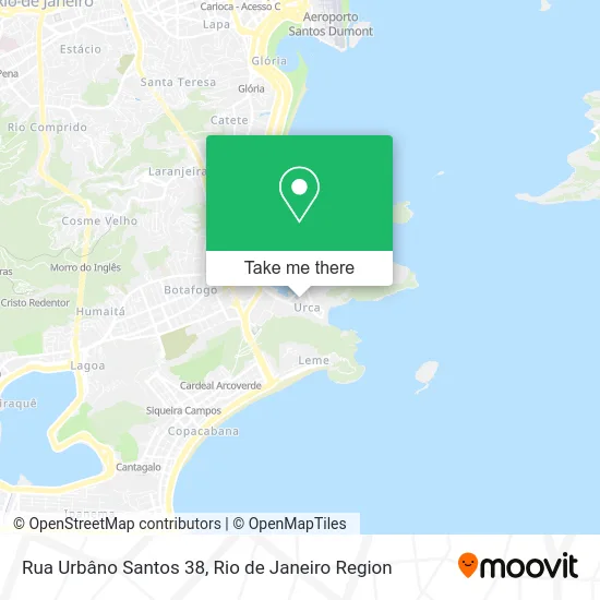 Rua Urbâno Santos 38 map