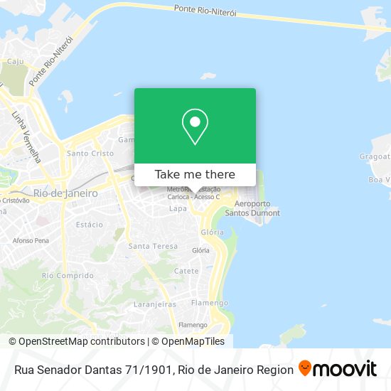 Rua Senador Dantas 71/1901 map