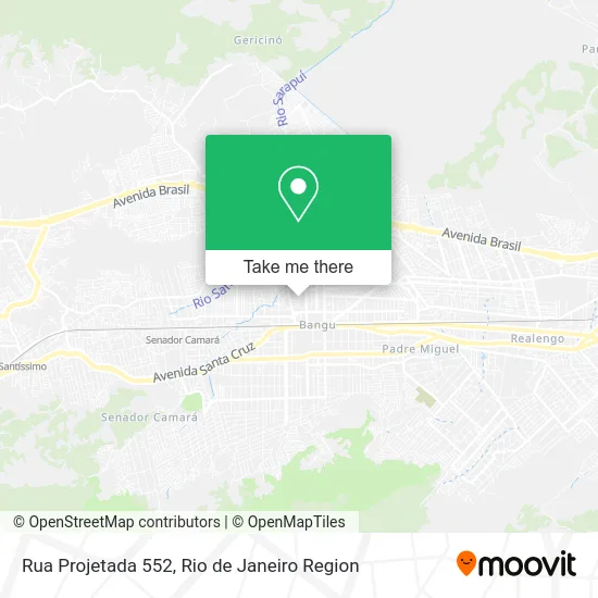 Rua Projetada 552 map