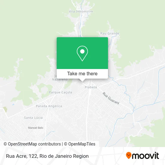 Rua Acre, 122 map