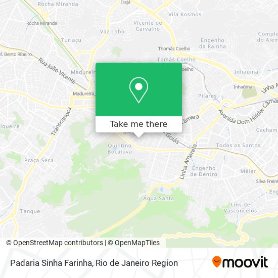 Padaria Sinha Farinha map