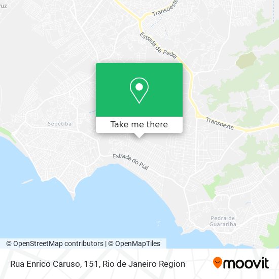 Rua Enrico Caruso, 151 map
