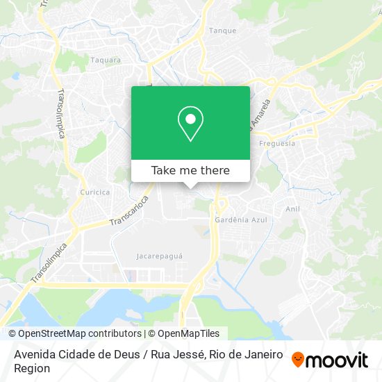 Avenida Cidade de Deus / Rua Jessé map