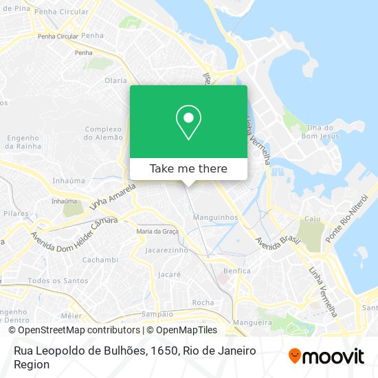 Rua Leopoldo de Bulhões, 1650 map