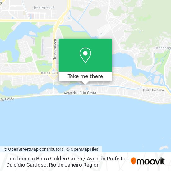 Condomínio Barra Golden Green / Avenida Prefeito Dulcídio Cardoso map