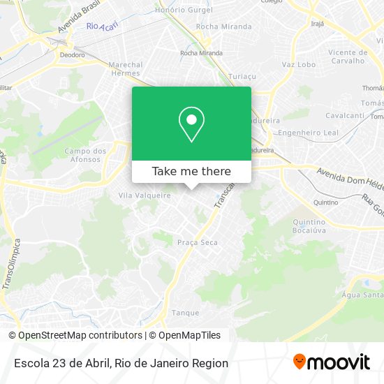 Escola 23 de Abril map