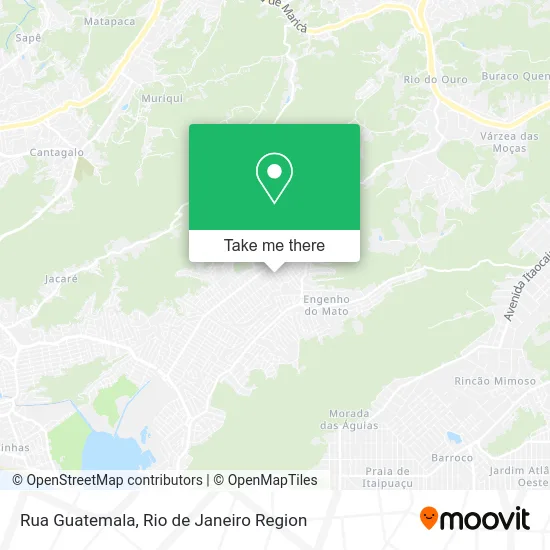 Rua Guatemala map