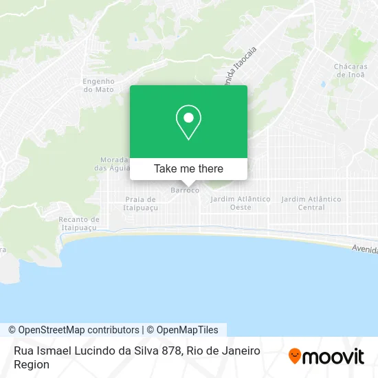Rua Ismael Lucindo da Silva 878 map