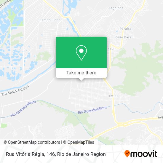 Rua Vitória Régia, 146 map