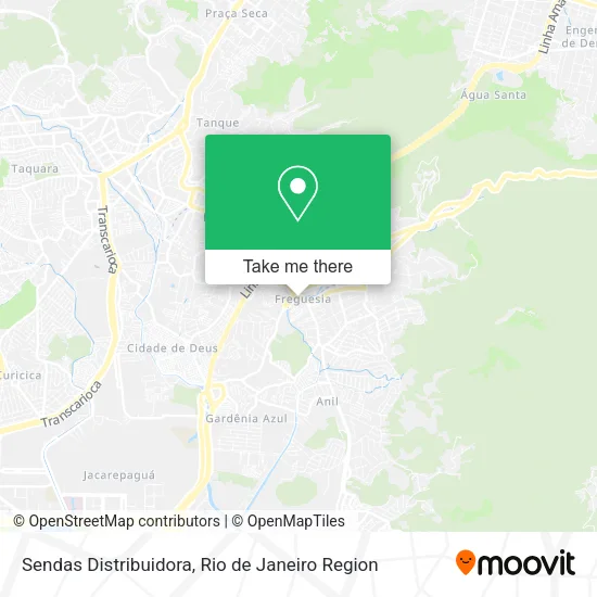 Sendas Distribuidora map
