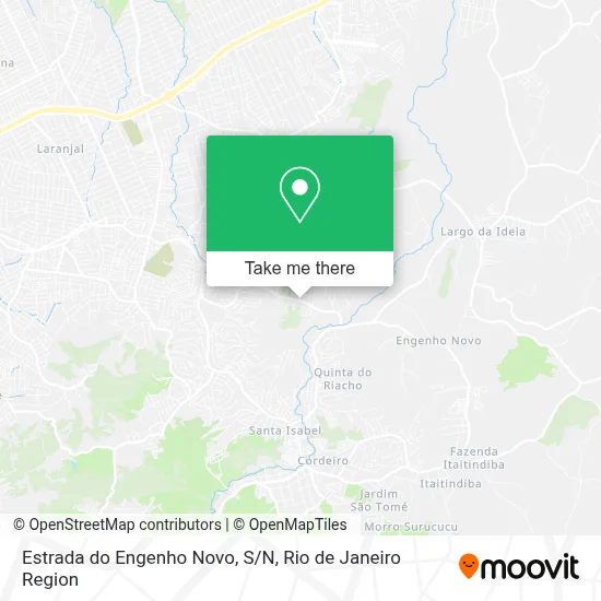 Estrada do Engenho Novo, S/N map