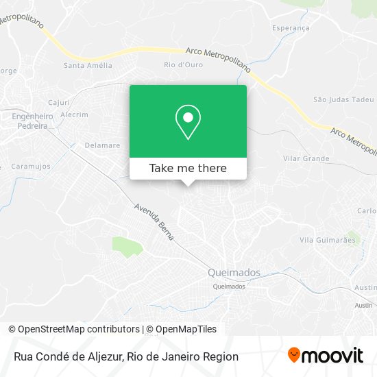 Rua Condé de Aljezur map