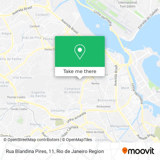 Rua Blandina Pires, 11 map