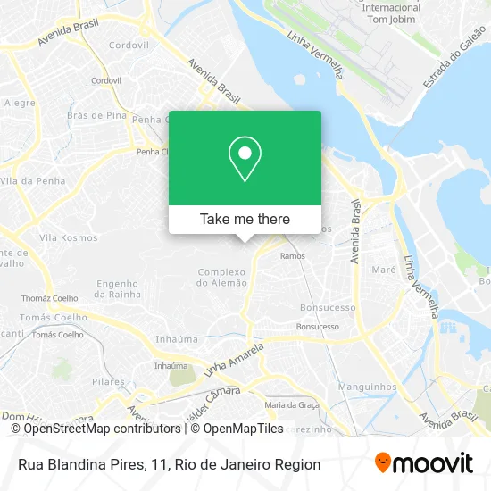 Rua Blandina Pires, 11 map