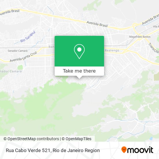 Rua Cabo Verde 521 map