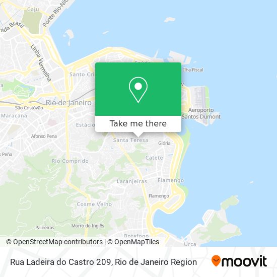 Rua Ladeira do Castro 209 map