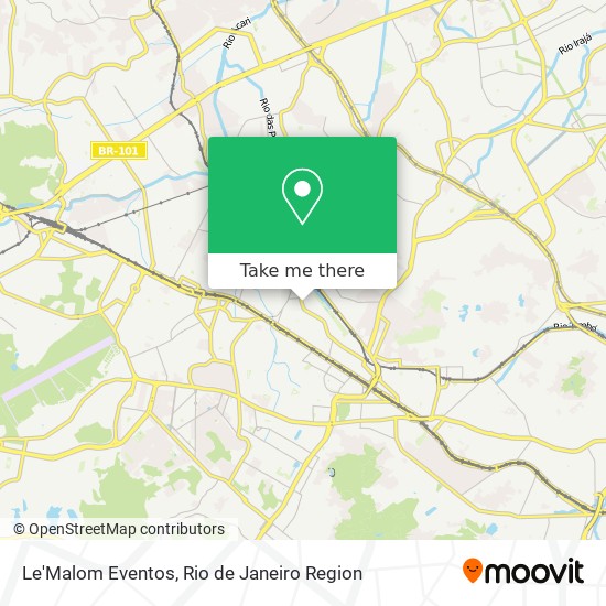 Le'Malom Eventos map