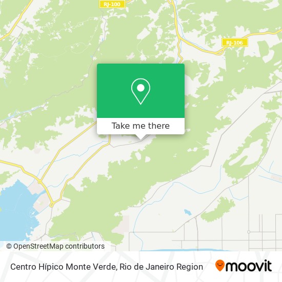 Centro Hípico Monte Verde map