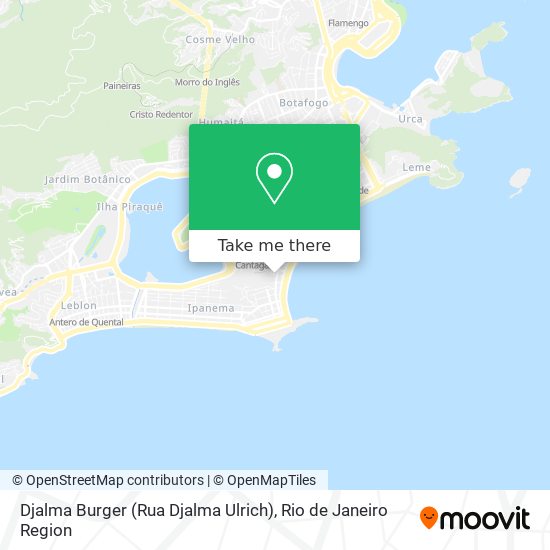 Djalma Burger (Rua Djalma Ulrich) map