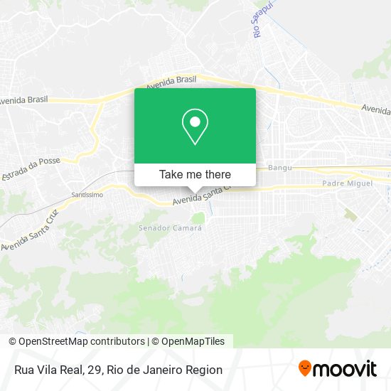 Rua Vila Real, 29 map