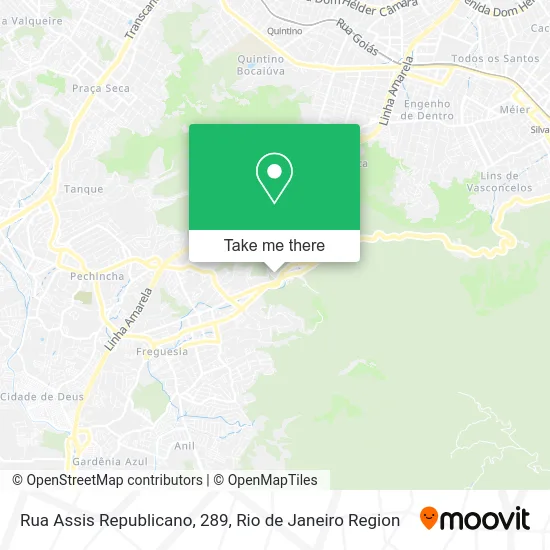 Rua Assis Republicano, 289 map