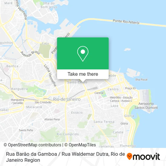 Rua Barão da Gamboa / Rua Waldemar Dutra map