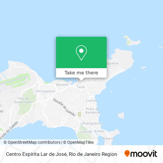 Mapa Centro Espírita Lar de José
