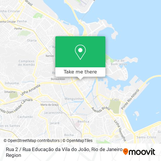 Rua 2 / Rua Educação da Vila do João map