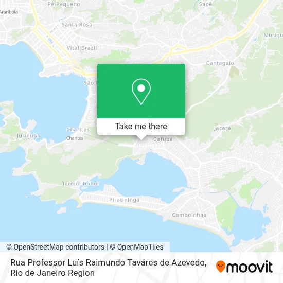 Rua Professor Luís Raimundo Taváres de Azevedo map