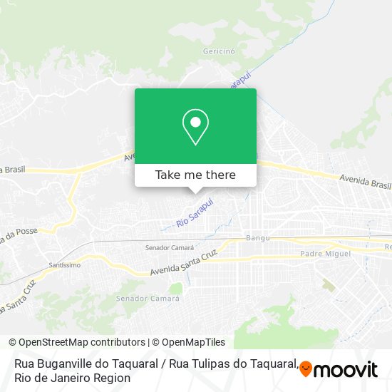 Rua Buganville do Taquaral / Rua Tulipas do Taquaral map