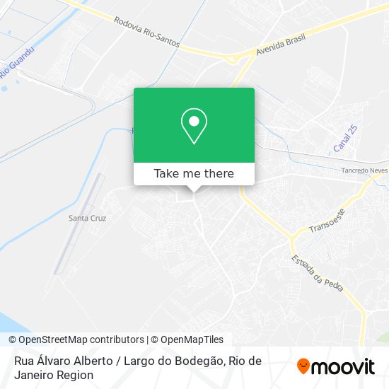 Rua Álvaro Alberto / Largo do Bodegão map