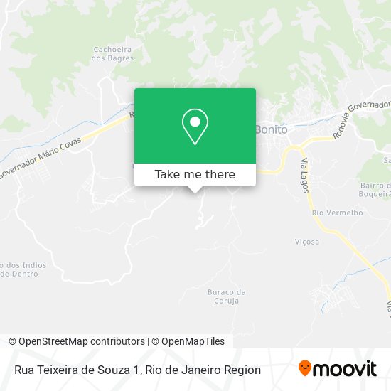 Rua Teixeira de Souza 1 map