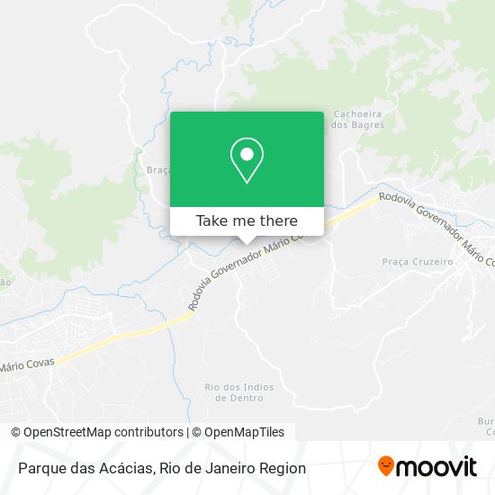 Parque das Acácias map