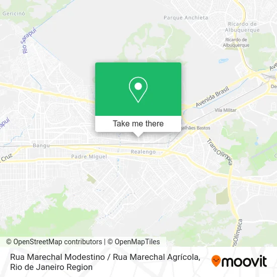 Rua Marechal Modestino / Rua Marechal Agrícola map