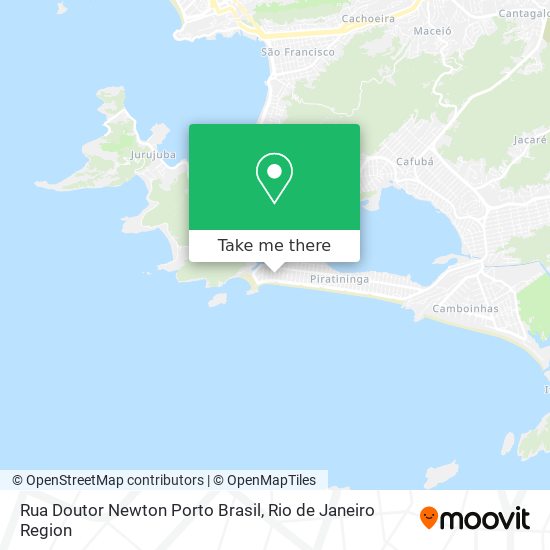 Rua Doutor Newton Porto Brasil map