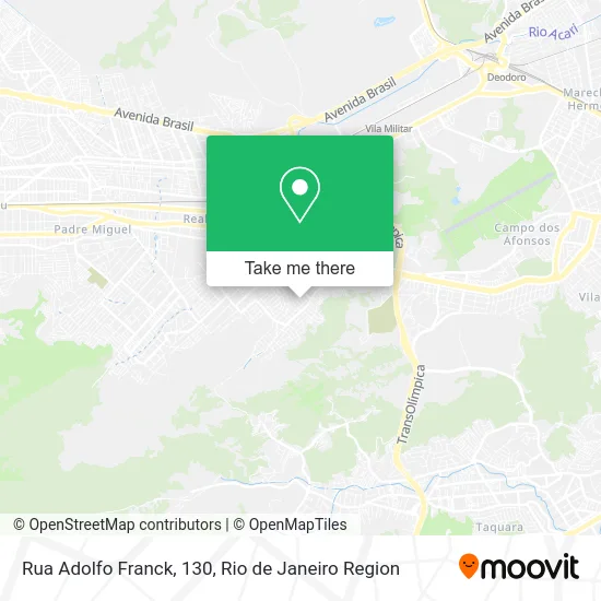 Rua Adolfo Franck, 130 map