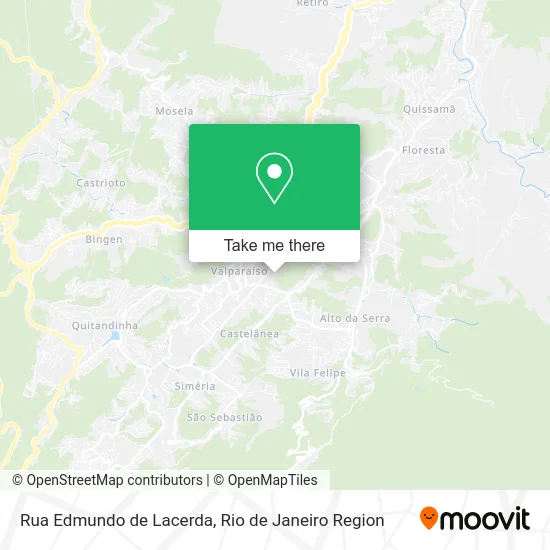 Rua Edmundo de Lacerda map