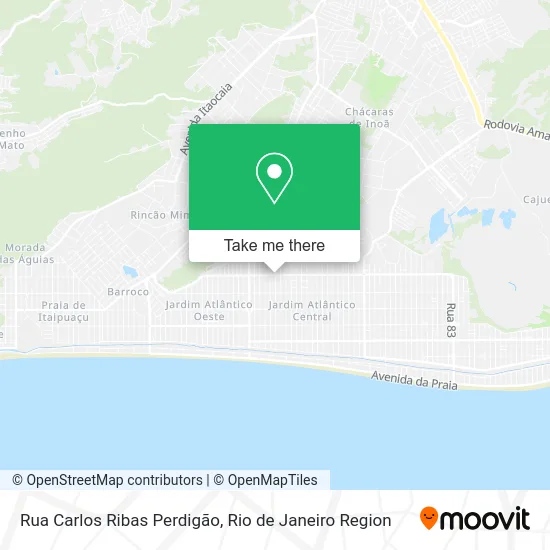 Rua Carlos Ribas Perdigão map
