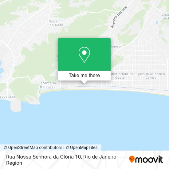 Rua Nossa Senhora da Glória 10 map