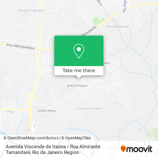 Mapa Avenida Visconde de Itaúna / Rua Almirante Tamandaré