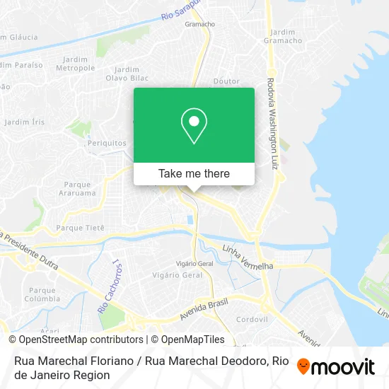 Rua Marechal Floriano / Rua Marechal Deodoro map