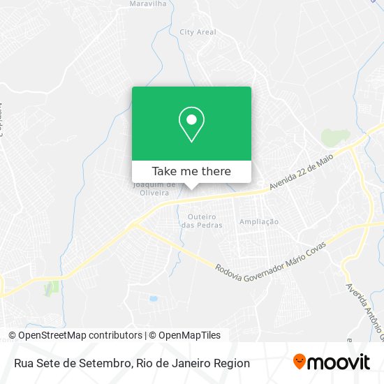 Rua Sete de Setembro map