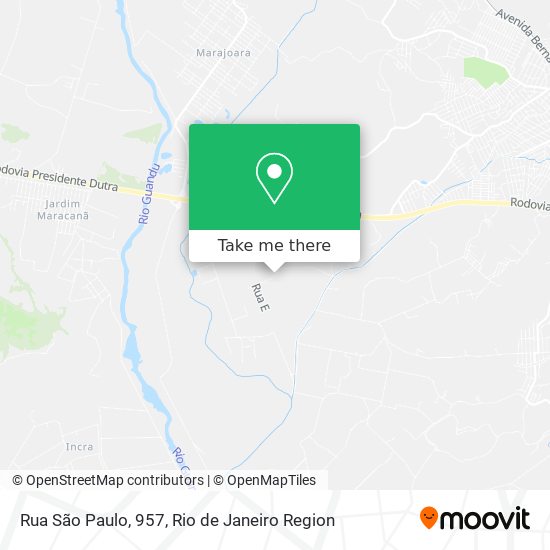 Rua São Paulo, 957 map