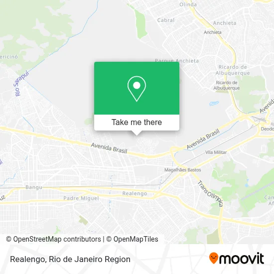 Realengo map