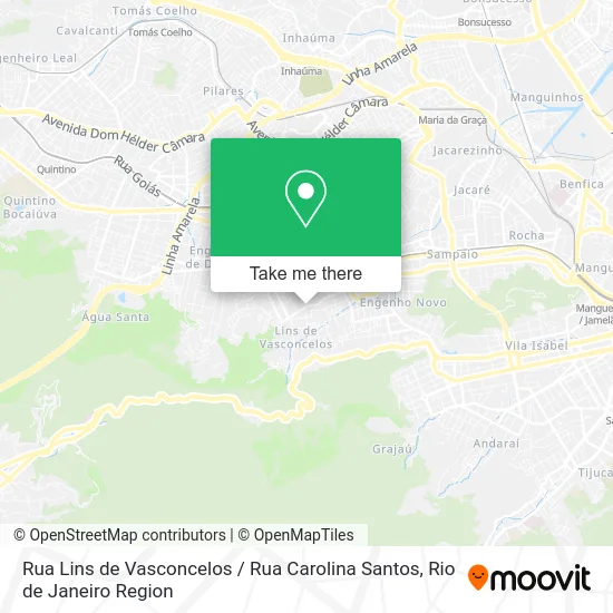 Rua Lins de Vasconcelos / Rua Carolina Santos map