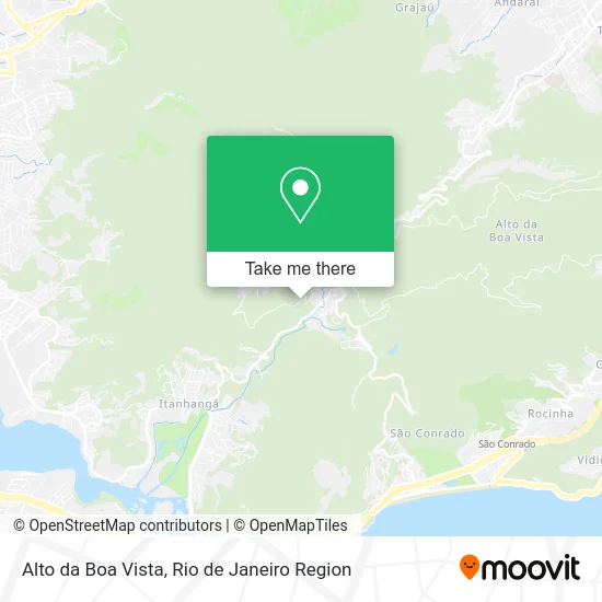 Alto da Boa Vista map