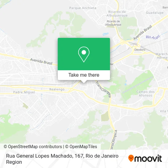 Rua General Lopes Machado, 167 map