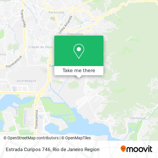 Estrada Curipos 746 map