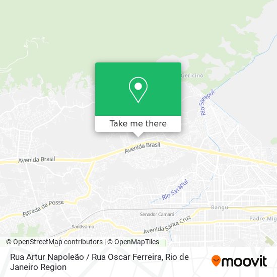 Rua Artur Napoleão / Rua Oscar Ferreira map