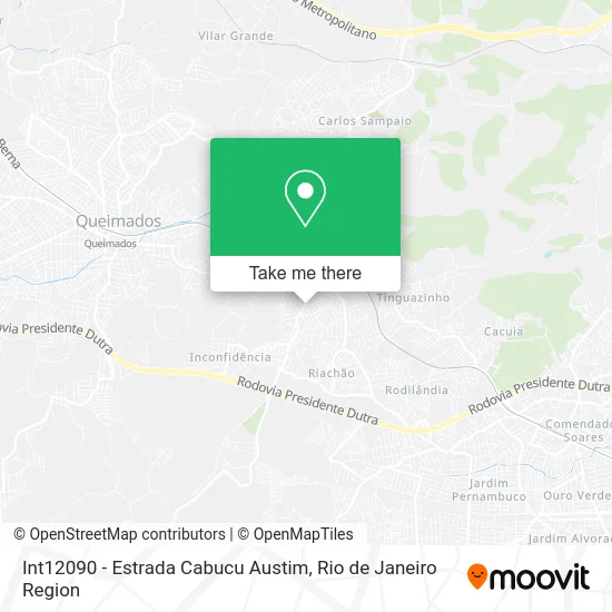 Int12090 - Estrada Cabucu Austim map